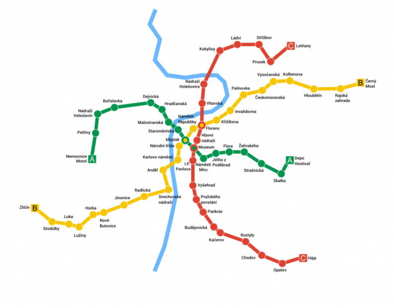 Prague subway: the complete guide! – Secret Prague